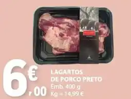 E.Leclerc La de porco preto promoção