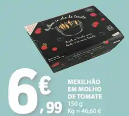 E.Leclerc Mexilhão em molho de tomate promoção