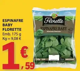 E.Leclerc Espinafre baby florette promoção