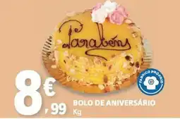 E.Leclerc Bolo de aniversário promoção