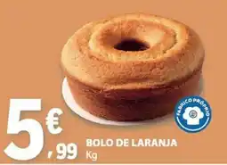E.Leclerc Bolo de laranja promoção