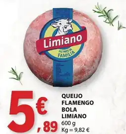 E.Leclerc Queijo flamengo bola limiano promoção