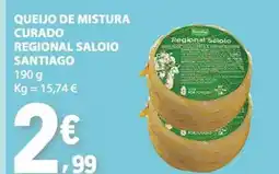 E.Leclerc Queijo de mistura curado regional saloio santiago promoção