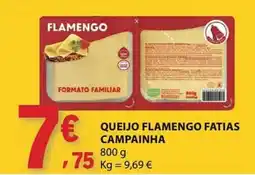 E.Leclerc Queijo flamengo fatias campainha promoção