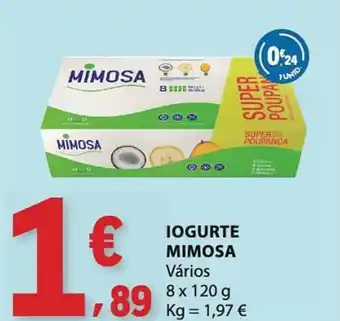 E.Leclerc Iogurte mimosa promoção