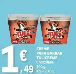 E.Leclerc Creme para barrar tulicreme promoção