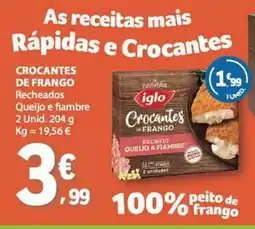 E.Leclerc Crocantes de frango iglo promoção