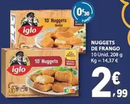 E.Leclerc Nuggets de frango promoção