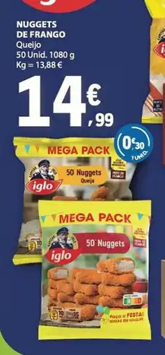 E.Leclerc Nuggets de frango Iglo promoção