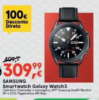 Worten SAMSUNG Smartwatch Galaxy Watch3 promoção