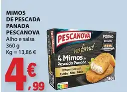 E.Leclerc Mimos de pescada panada pescanova promoção