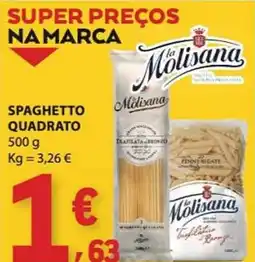E.Leclerc Spaghetto quadrato La Molisana promoção