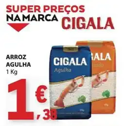 E.Leclerc Arroz agulha cigala promoção