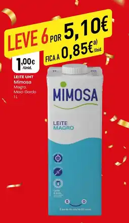Intermarché Leite uht mimosa promoção