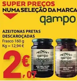 E.Leclerc Qampo azeitonas pretas descaroçadas promoção