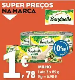 E.Leclerc Bonduelle Milho promoção