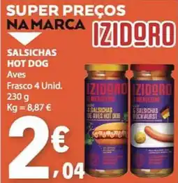 E.Leclerc Salsichas hot dog promoção