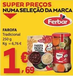 E.Leclerc Farofa tradicional Ferbar promoção