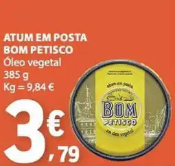 E.Leclerc Atum em posta bom petisco promoção