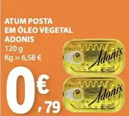 E.Leclerc Atum posta em óleo vegetal adonis promoção