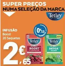 E.Leclerc Infusão tetley promoção