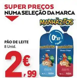 E.Leclerc Pão de leite manháztos promoção