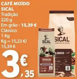 E.Leclerc Café moído sical promoção
