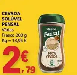 E.Leclerc Cevada solúvel pensal promoção