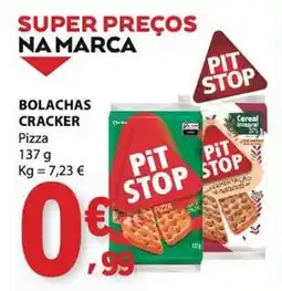 E.Leclerc Bolachas cracker pizza promoção