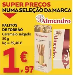 E.Leclerc Palitos de torrão Almendro promoção