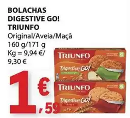 E.Leclerc Bolachas digestive go! triunfo promoção