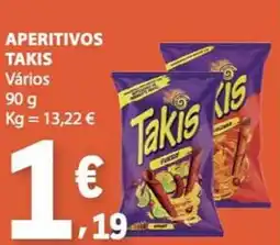 E.Leclerc Aperitivos takis vários promoção