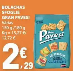 E.Leclerc Bolachas sfoglie gran pavesi promoção
