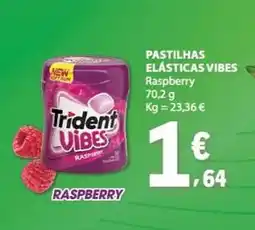 E.Leclerc Pastilhas elásticas vibes raspberry promoção