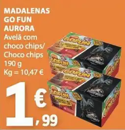 E.Leclerc Madalenas go fun aurora promoção