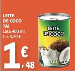 E.Leclerc Leite de coco Tai promoção