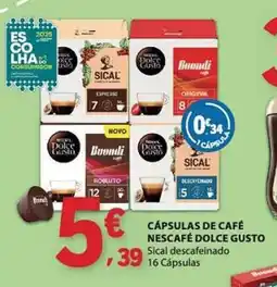 E.Leclerc Cápsulas de café nescafé dolce gusto promoção