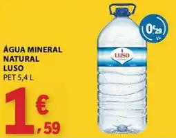 E.Leclerc Água mineral natural luso promoção