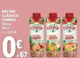 E.Leclerc Nectar clássico compal vários promoção