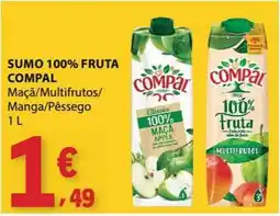 E.Leclerc Sumo 100% fruta compal promoção