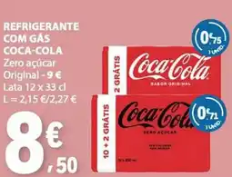 E.Leclerc Refrigerante com gás coca-cola promoção