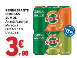 E.Leclerc Refrigerante com gás sumol promoção