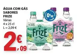 E.Leclerc Água com gás sabores frize promoção
