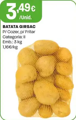 Intermarché Batata girsac promoção