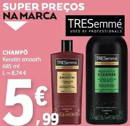 E.Leclerc TRESemmé Champo Keratin smooth promoção