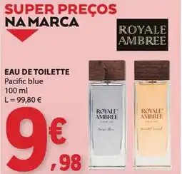 E.Leclerc Royale Ambree eau de toilette promoção