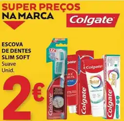 E.Leclerc Escova de dentes slim soft Colgate promoção