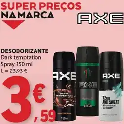 E.Leclerc Desodorizante axe promoção