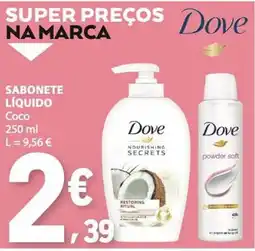 E.Leclerc Sabonete líquido dove promoção