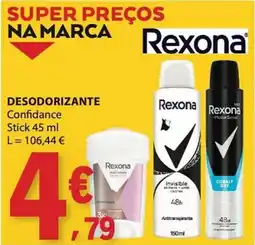 E.Leclerc Desodorizante rexona promoção